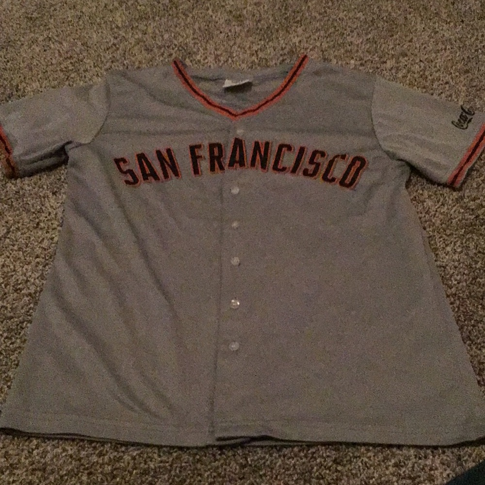 Giants Button-Up Jersey Shirt